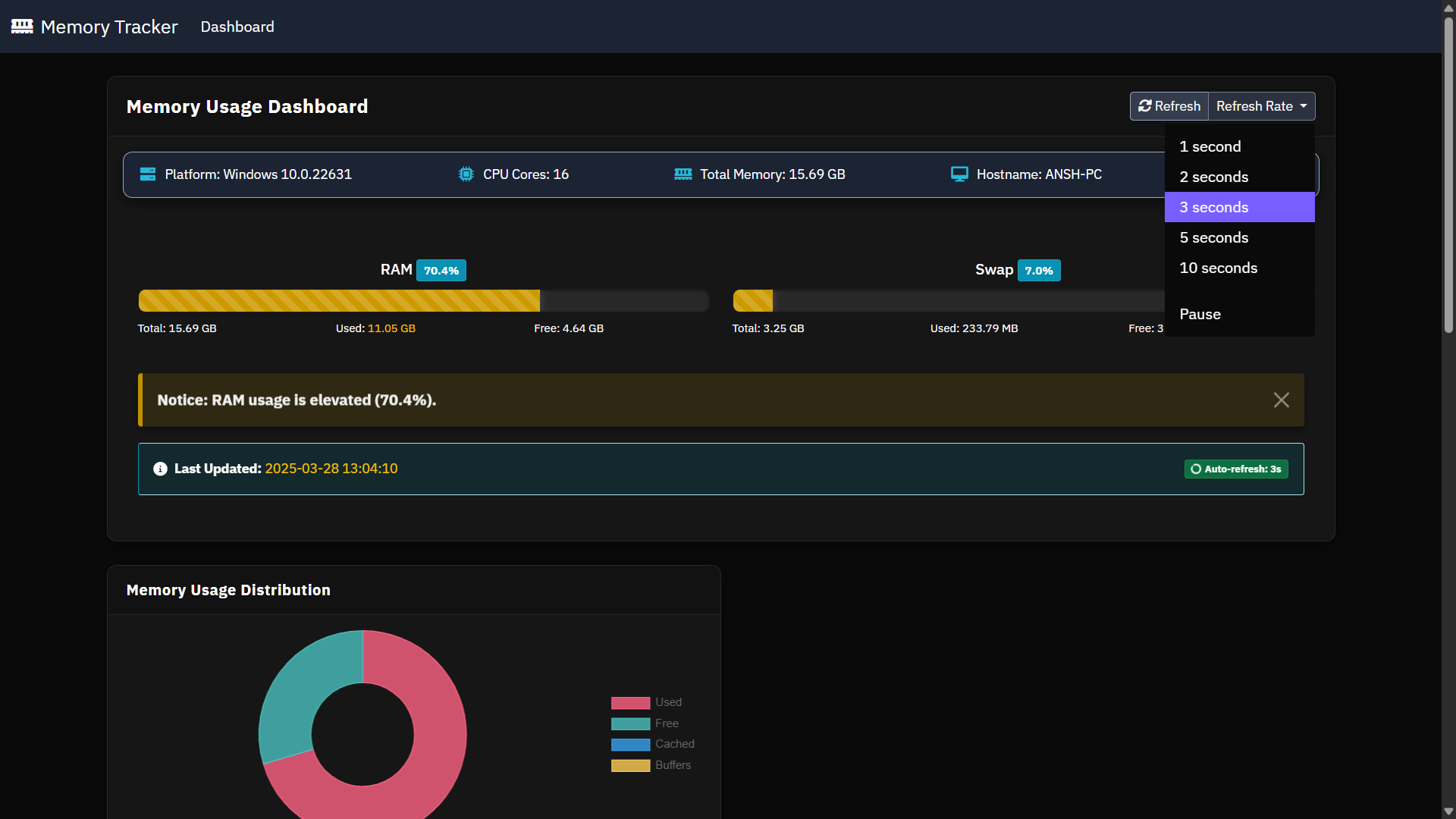 Memory Allocation Tracker